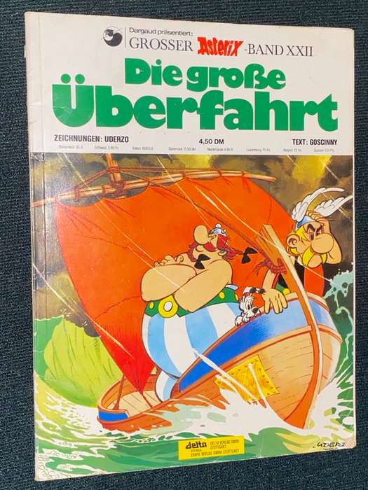 ASTERIX DIE GROSSE UBERFAHRT