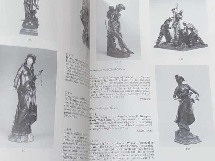 SOTHEBY`S 19TH CENTURY FURNITURE, DECORATION AND WORKS OF ART NEW YORK MARCH 1983 CATALOGUE