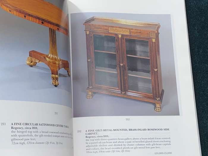 SOTHEBY`S IMPORTANT ENGLISH FURNITURE  LONDOM MAY 1983 CATALOGUE