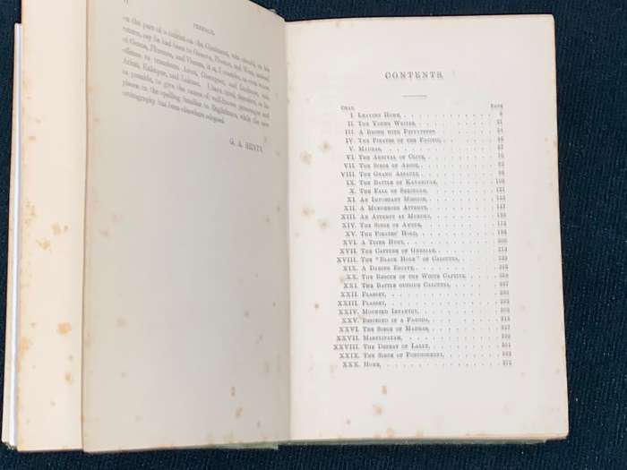 WITH CLIVE IN INDIA BY G.A. HENTY 1896