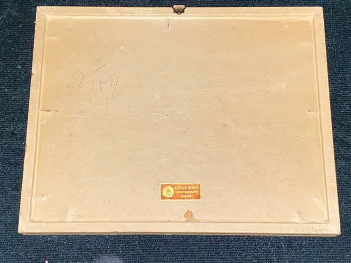 ORIGINAL WORLD WAR 2 SWISS GENERALS PHOTOGRAPH FRAMED