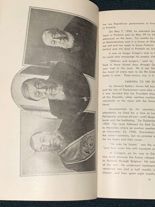 KRUGER HOUSE PRETORIA A BROCHURE FOR VISITORS BY DR W.J. DE KOCK