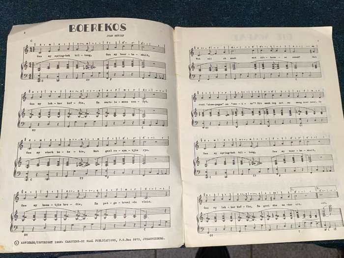 LIEDJIES VAN DIE VELD
