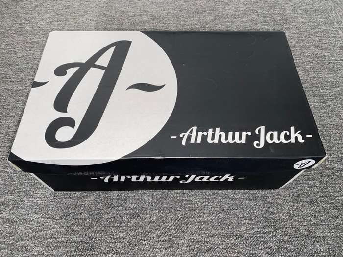 ARTHUR JACK SIZE 44 MERRICK LEATHER CHARCOAL BOOT
