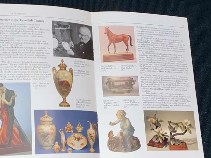 ROYAL WORCESTER PORCELAIN AND DYSON PERRINS COLLECTION