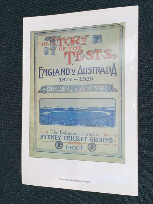 VINTAGE J.W. MCKENZIE CRICKET AUCTION CATALOGUES X 5