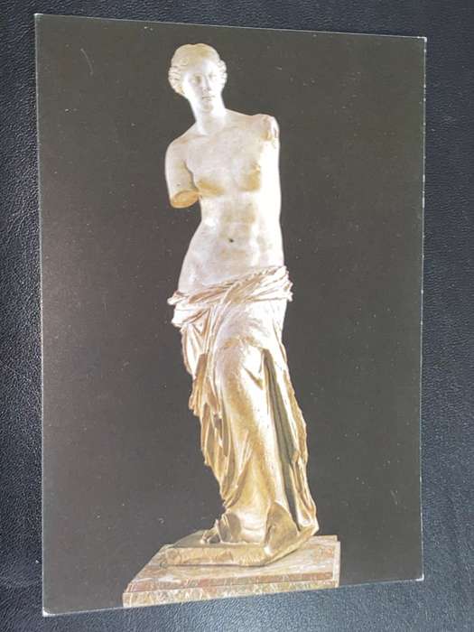 VENUS DE MILO - LOUVRE MUSEUM PARIS POST CARD