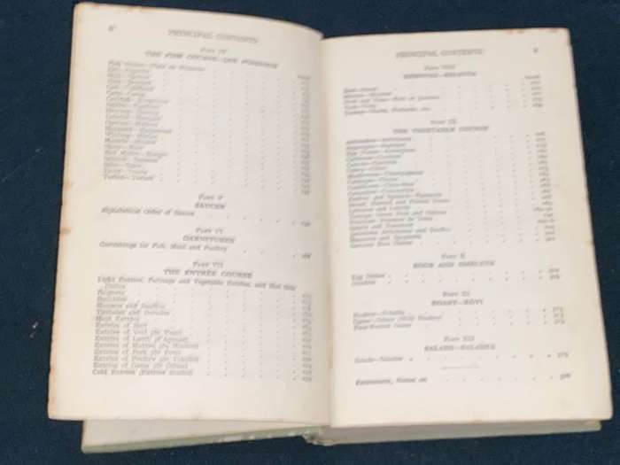 THE MENU BOOK & REGISTER OF DISHES PRACTICAL. GASTRONOMY BY C. HERMAN SENN