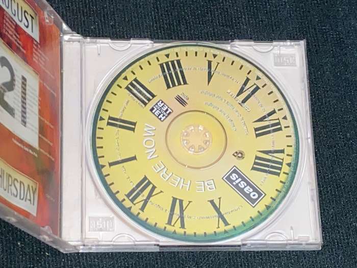 OASIS BE HERE NOW CD