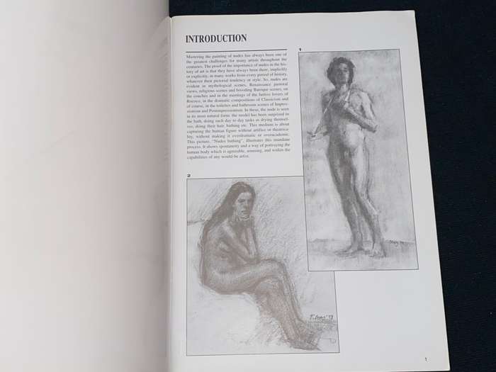 WORKBOOKS FOR PAINTING - BATHING NUDES