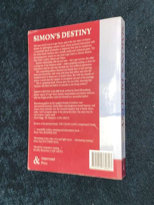 SIMON'S DESTINY BY DAVID BLOOMBERG SIGNED