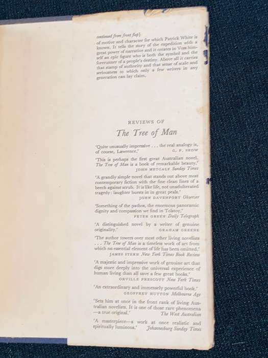 VOSS A NOVEL BY PATRICK WHITE