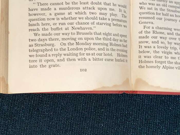 THE FIRST BOOK OF SHERLOCK HOLMES STORIES BY SIR ARTHUR CONAN DOYLE 1950
