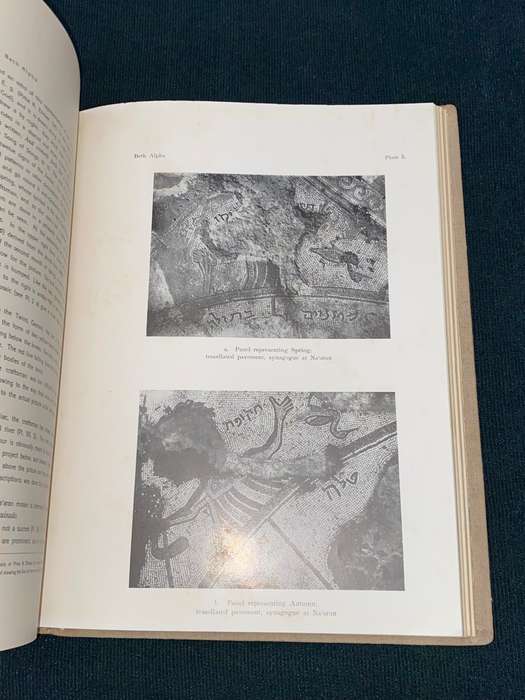 THE ANCIENT SYNAGOGUE OF BETH ALPHA BY ELEAZAR L. SUKENIK 1932
