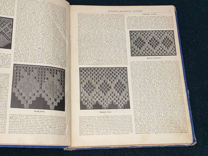 WELDON'S PRACTICAL TATTING & CROCHET, CANVAS EMBROIDERY 1890'S