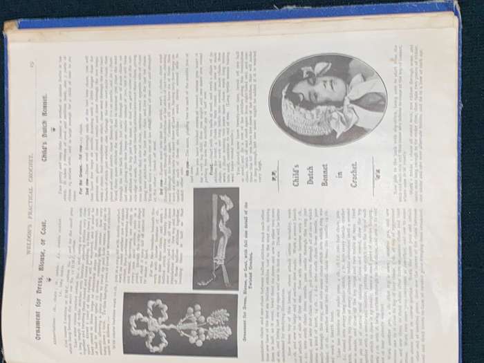 WELDON'S PRACTICAL TATTING & CROCHET, CANVAS EMBROIDERY 1890'S