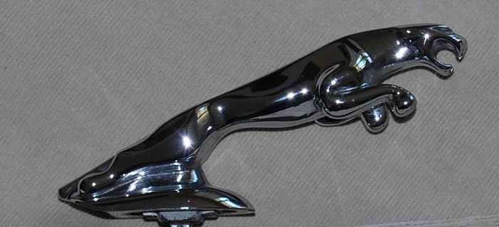 JAGUAR CHROME HOOD MASCOT ORIGINAL