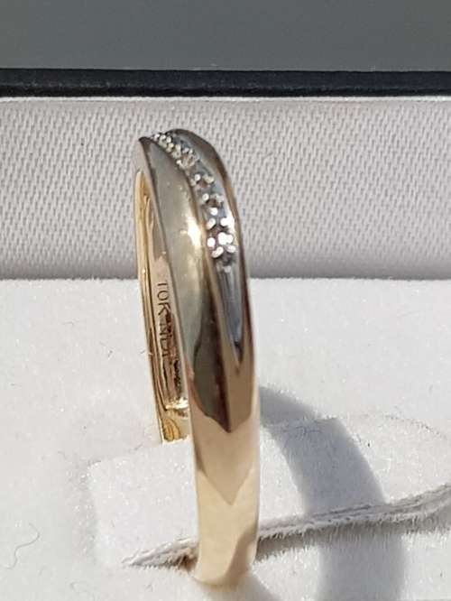 **STACKABLES | R12004** ROUND BRILLIANT CUT | 0.05ct | DIAMOND BAND | YELLOW GOLD - BUY SAFE