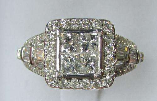 **JAW DROPPING [R79855]** INVISIBLE [VS] DESIGN [2.250ct] DIAMOND RING [5.457g] WHITE GOLD -BUY SAFE