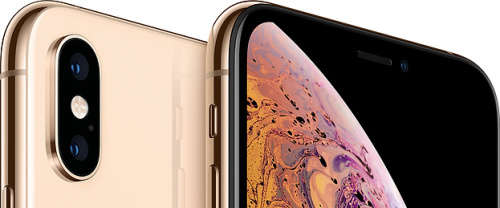 IPHONE XS - 64GB - GOLD - SMALL CRACK ON THE CORNER