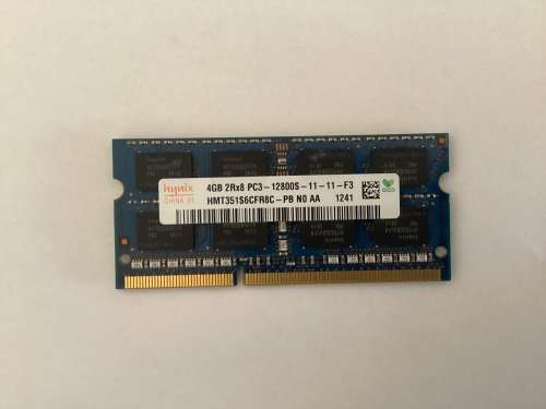 4GB DDR3 SODIMM 1600 MHz Laptop RAM