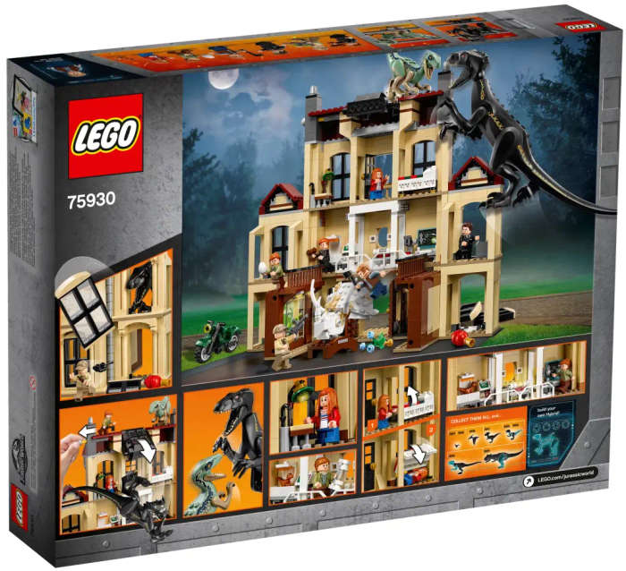 LEGO® Jurassic World - Indoraptor Rampage at Lockwood Estate (75930)
