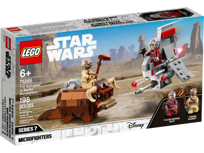 LEGO® Star Wars - T-16 Skyhopper vs Bantha Microfighters (75265)