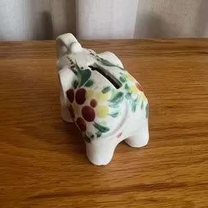 Antique elephant bank (made in occupied Japan)