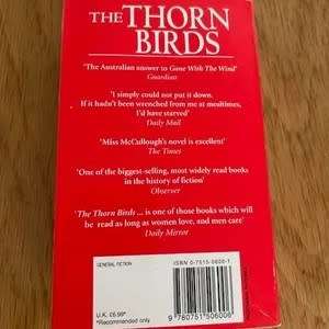 The Thorn birds. Colleen McCullough. 1981