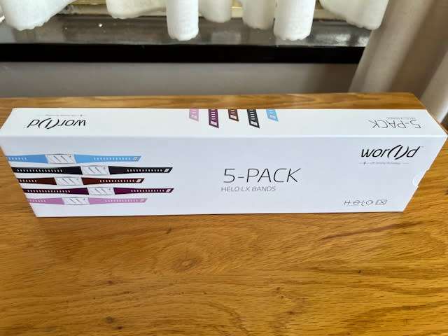 Unopened Helo LX personal lifestyle monitored smartband