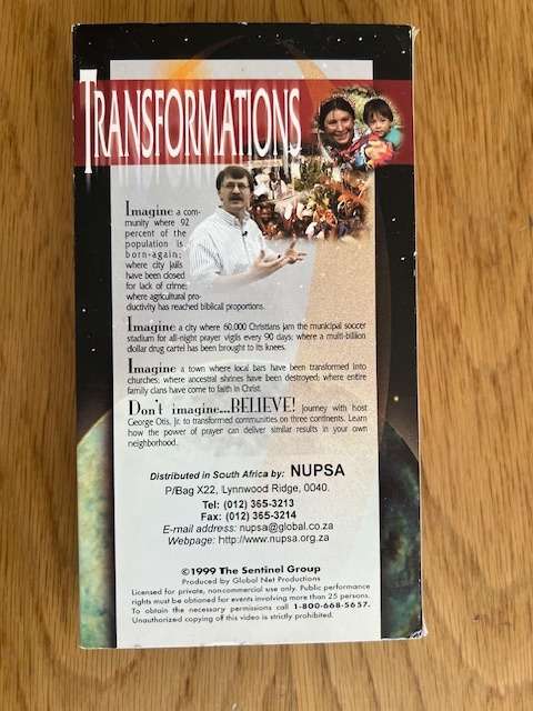 VHS: Transformations - A documentary - 1999