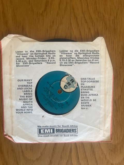 Record: Mini Vinyl EP Nursery Rhymes & The Singing Game. Made in South Africa