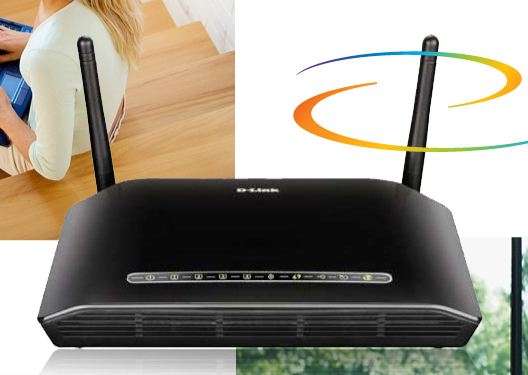 D-LINK Wireless N 300mbps ADSL2 / 3G Failover Router + 4 port