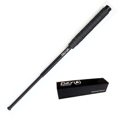 Tactical Expandable 21" Baton with Carry Pouch. 5 Year Warranty