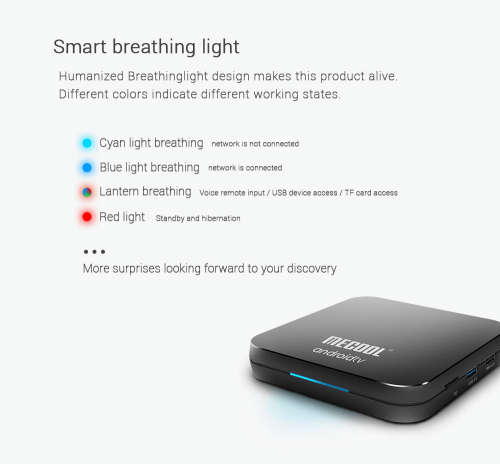 Google Certified Android TV Box, MeCool KM9Pro, 4/32GB, 4K UHD Android 9, 4x core CPU,