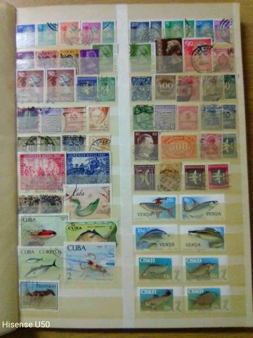 stamps mixed world