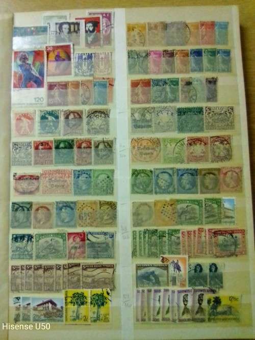 stamps mixed world