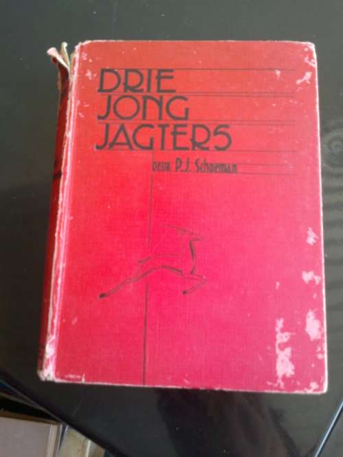 DRIE JONG JAGTERS DEUR P.J.SCHOEMAN 1943 EERSTE DRUK