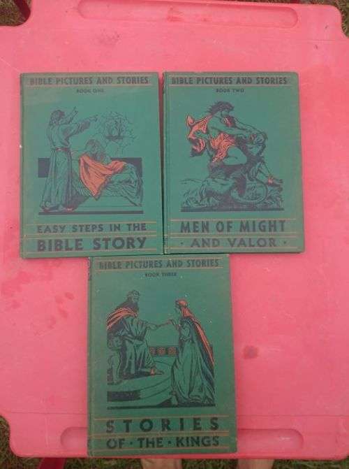 BIBLE PICTURES AND STORIES BOOK 1-3