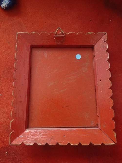 wow stunning painting of a Inca,history of this piece unknown 13cm x 15cm with frame