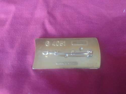Insigne Broche Badge Pucelle Cofat Formation Armee Terre Martineau G4051