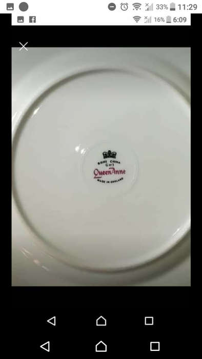 Lovely queen Anne set bid per lot Have 2 of the same sets available Perfect condition