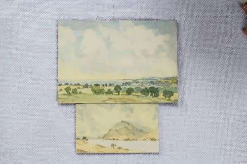 SUPER RARE 2 x J H PIERNEEF SIGNED WATER COLOR PAINTING.FREE COURIER.MAKE OFFER