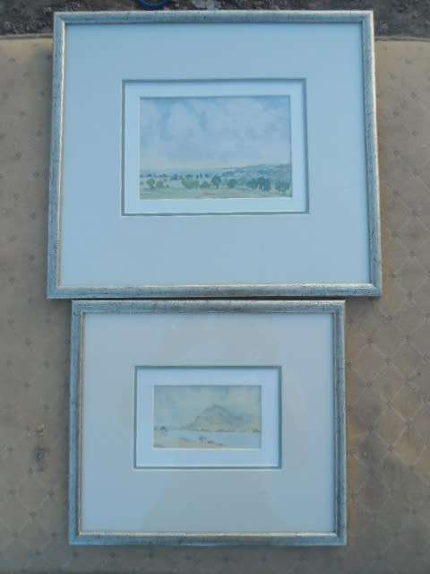 SUPER RARE 2 x J H PIERNEEF SIGNED WATER COLOR PAINTING.FREE COURIER.MAKE OFFER