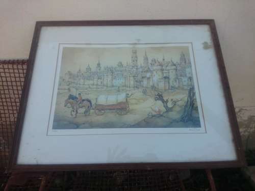 COOL LIMITED EDITION SIGNED PRINT BY ANTON PIECK