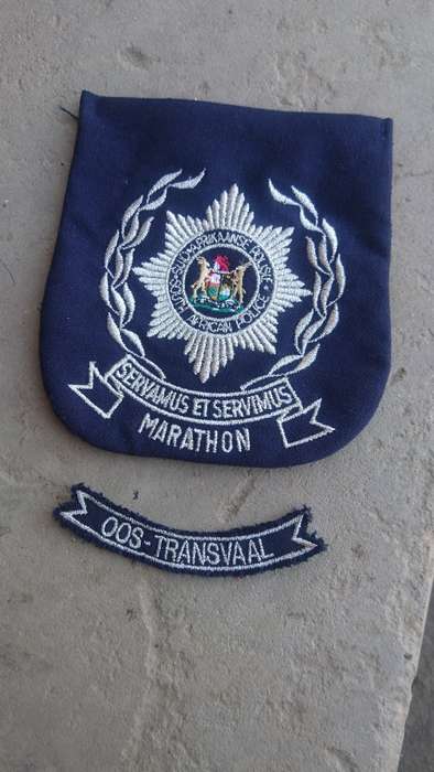 SAP Marathon team Eastern Transvaal colours badges