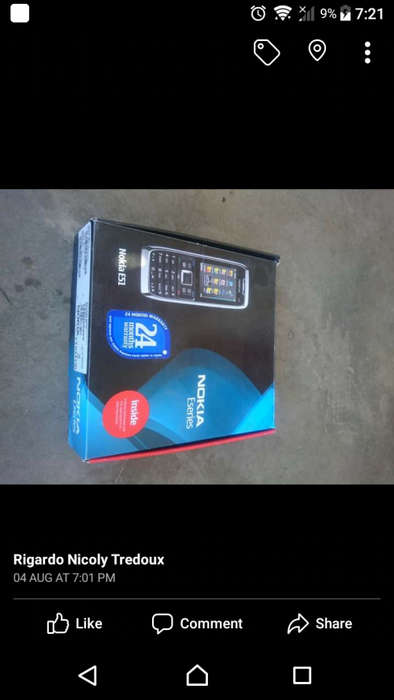 Nokia E series with box