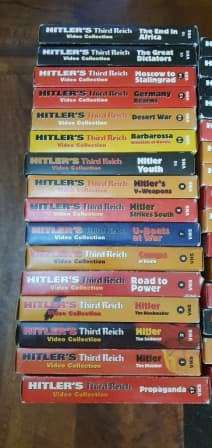 Collection of Hitlers Third Reich Vhs Tapes