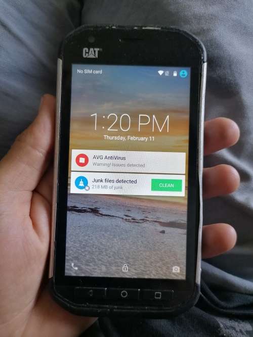 CAT S40 CELLPHONE WORKING. SPEAKER and SIM CARD FAULTY