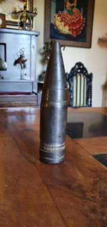 Large and Heavy 50mm US Armor-piercing ammunition bullit